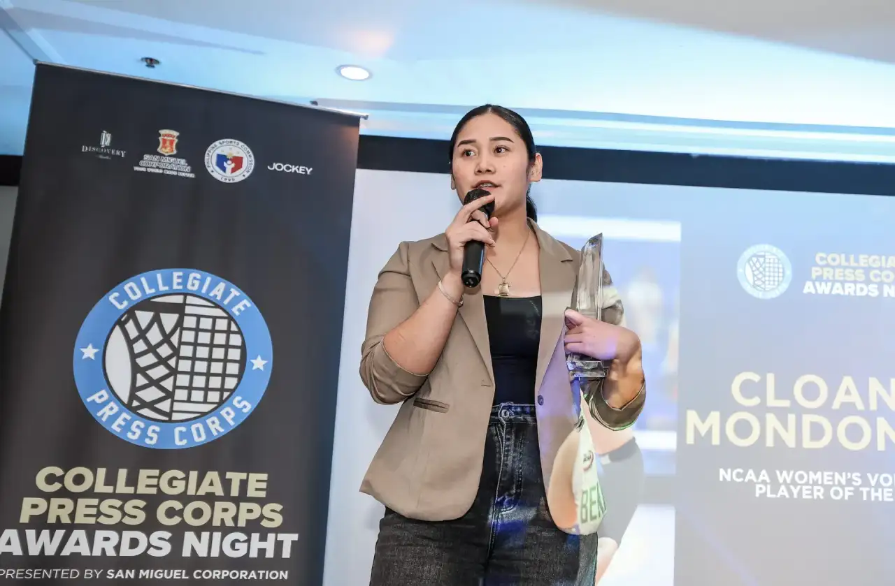 C.Mondoñedo’s Unexpected MVP Win in NCAA Volleyball